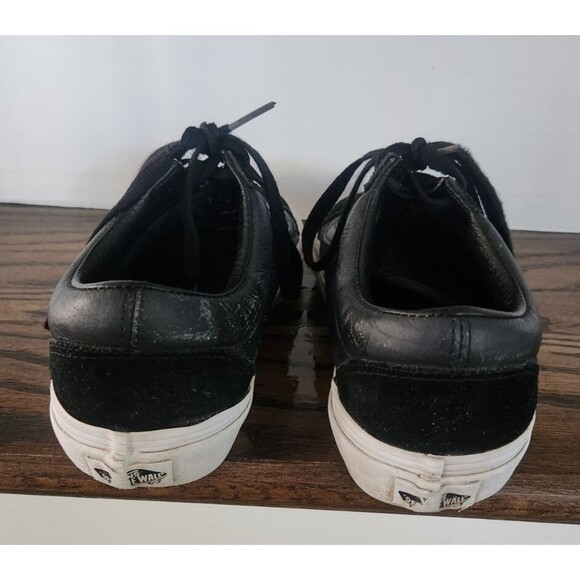 Pre-Owned Vans Era Shoes Leather Suede Check Low Top Sneakers-Size 5.5 - Picture 13 of 14